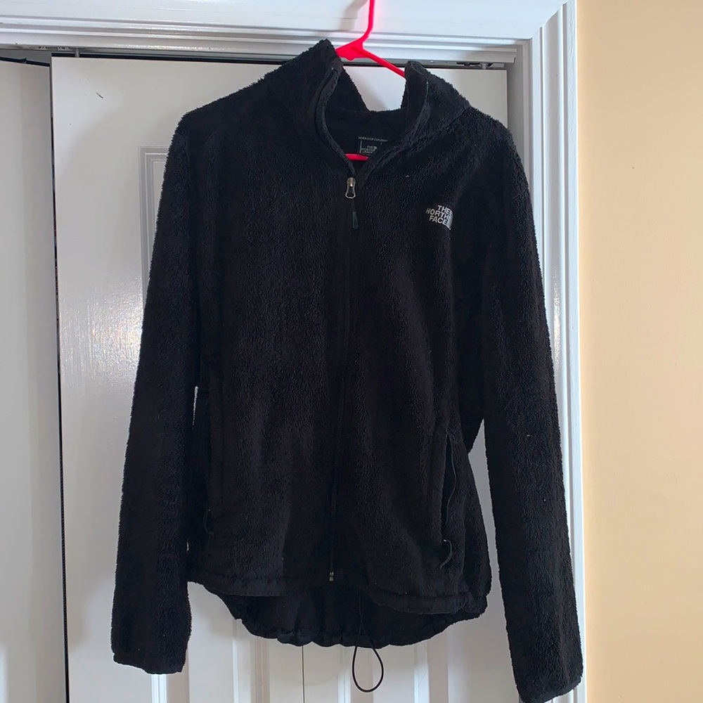 Black North Face sweater